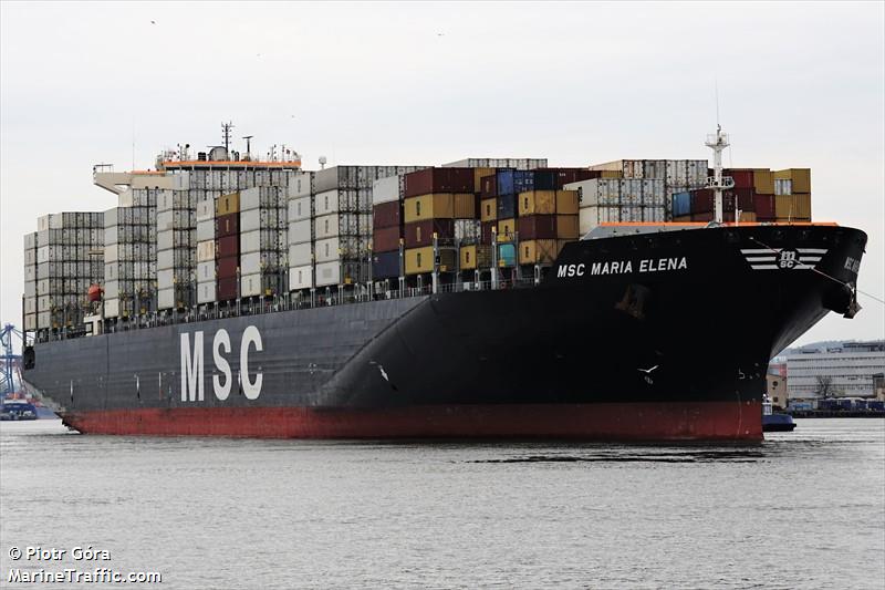 msc maria elena (Container Ship) - IMO 9304423, MMSI 355919000, Call Sign 3EGR2 under the flag of Panama