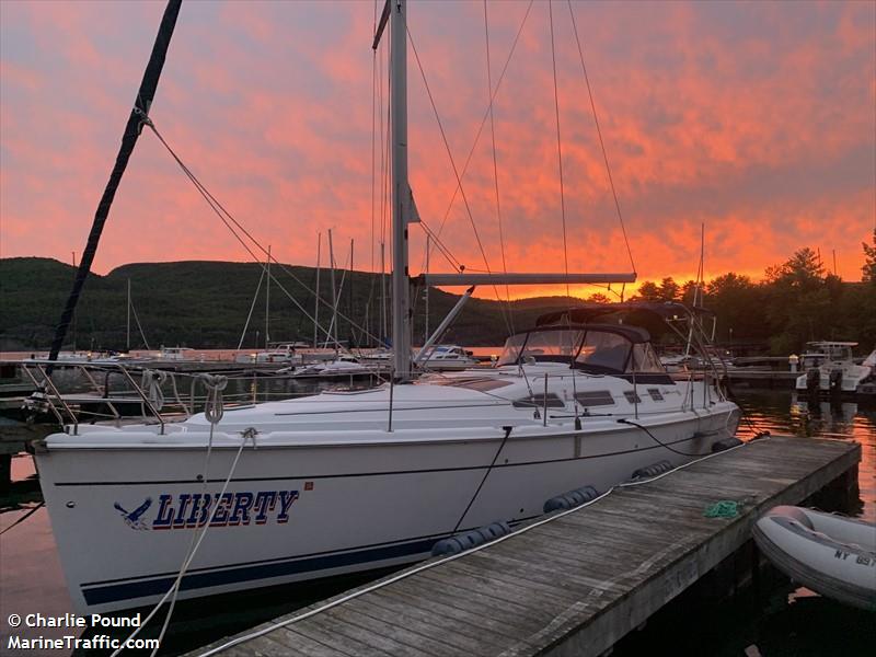 liberty (Sailing vessel) - IMO , MMSI 367623770, Call Sign WDH5025 under the flag of United States (USA)