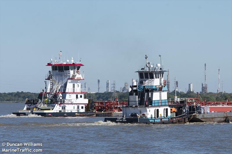 capt jim (Tug) - IMO , MMSI 367683020, Call Sign WDI2911 under the flag of United States (USA)