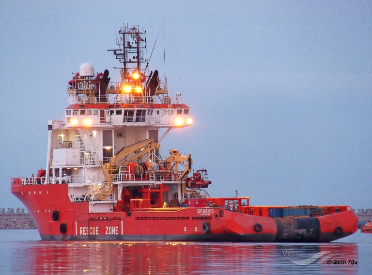 gsp antares (Offshore Tug/Supply Ship) - IMO 8406482, MMSI 373658000, Call Sign HPGH under the flag of Panama