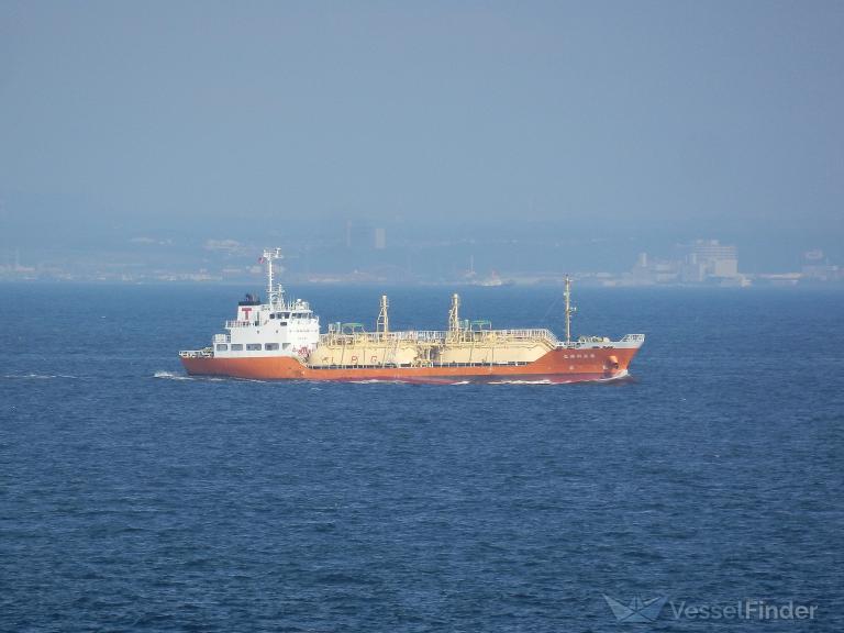 naikai maru no.3 (LPG Tanker) - IMO 9622095, MMSI 431003651, Call Sign JD3382 under the flag of Japan