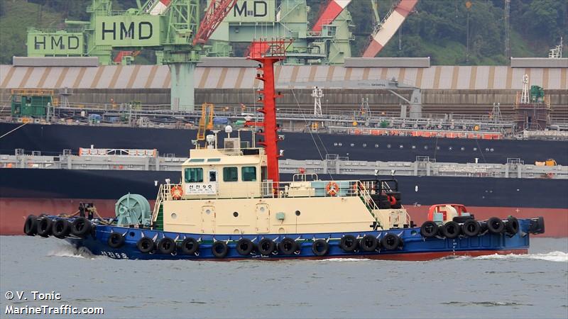 kumyong no.303 (Tug) - IMO , MMSI 440145590, Call Sign D9HL under the flag of Korea