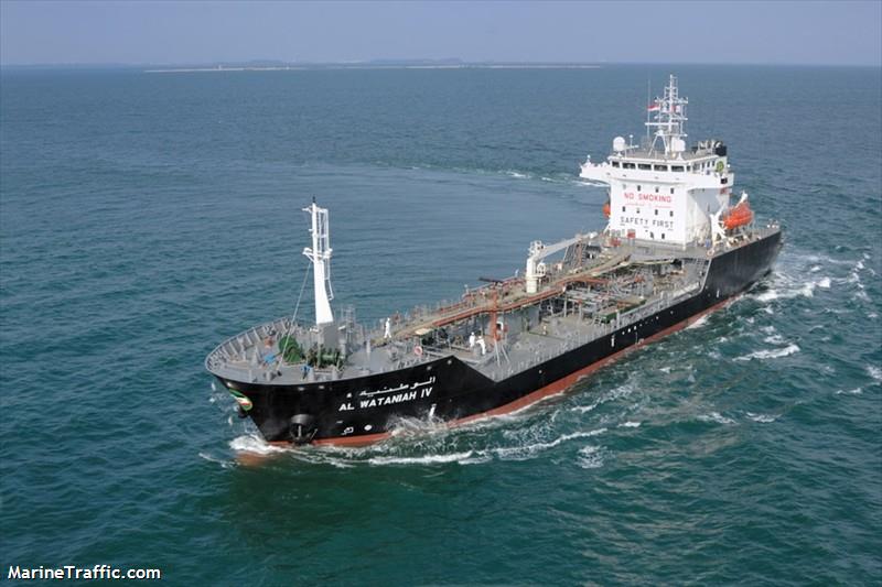 al wataniah iv (Oil Products Tanker) - IMO 9342360, MMSI 447153000, Call Sign 9KCF under the flag of Kuwait