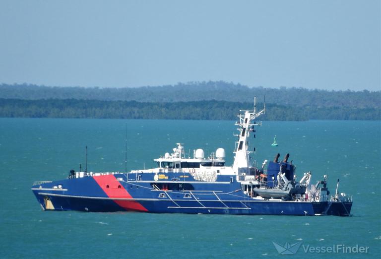 border force vessel (Patrol Vessel) - IMO 9684574, MMSI 503005810, Call Sign VHOH under the flag of Australia