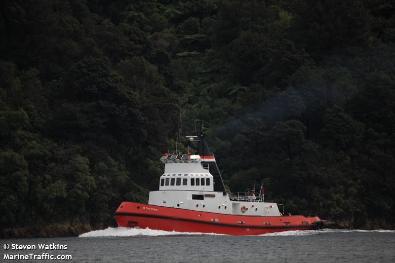 monowai (Tug) - IMO , MMSI 512001797, Call Sign ZMAB under the flag of New Zealand