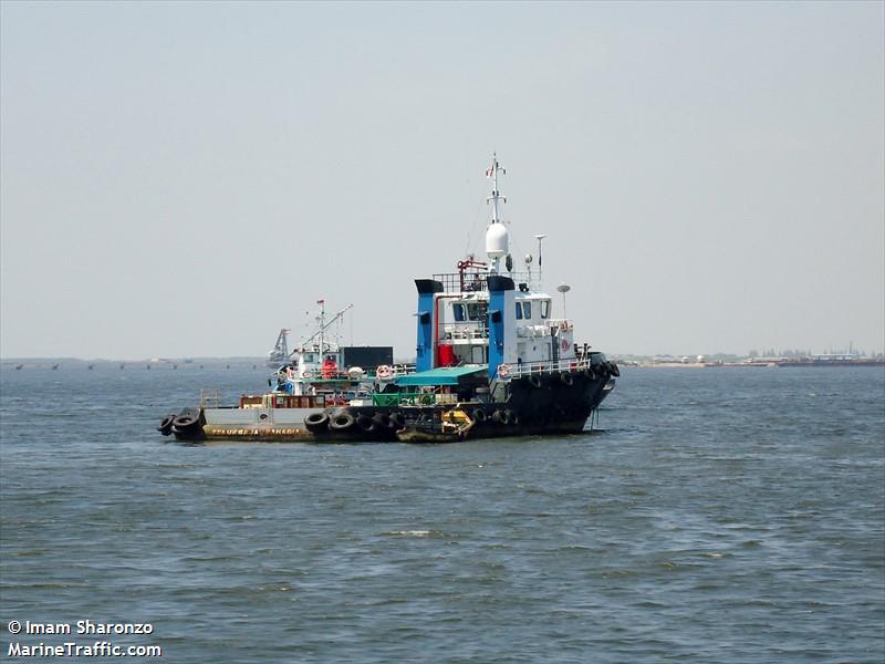 teluk bajau bahagia (Tug) - IMO , MMSI 525021172, Call Sign YDA6090 under the flag of Indonesia