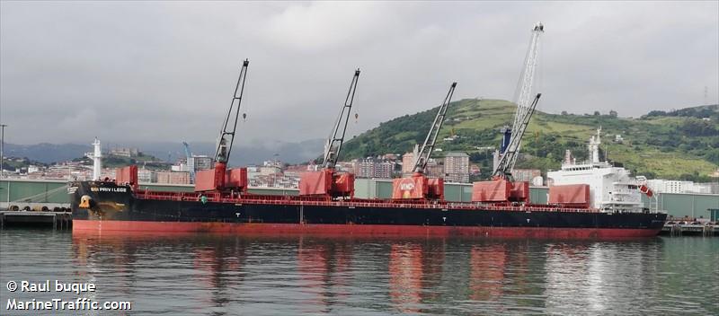 ssi privilege (Bulk Carrier) - IMO 9848089, MMSI 538008489, Call Sign V7A2421 under the flag of Marshall Islands