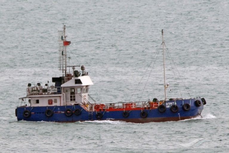 bonita (Bunkering Tanker) - IMO 9692909, MMSI 563025390, Call Sign 9V2114 under the flag of Singapore