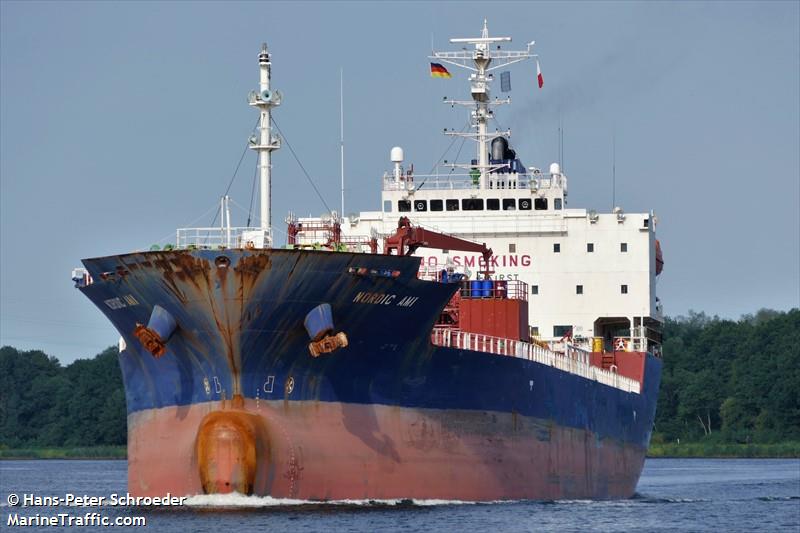 nordic ami (Chemical/Oil Products Tanker) - IMO 9800051, MMSI 636019120, Call Sign D5TA4 under the flag of Liberia