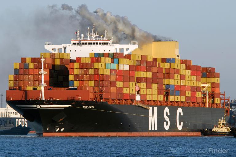 msc aliya (Container Ship) - IMO 9842097, MMSI 636019215, Call Sign D5TM4 under the flag of Liberia