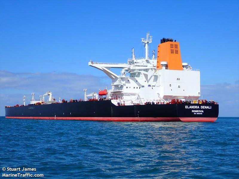 elandra denali (Crude Oil Tanker) - IMO 9858486, MMSI 636019230, Call Sign D5TN8 under the flag of Liberia