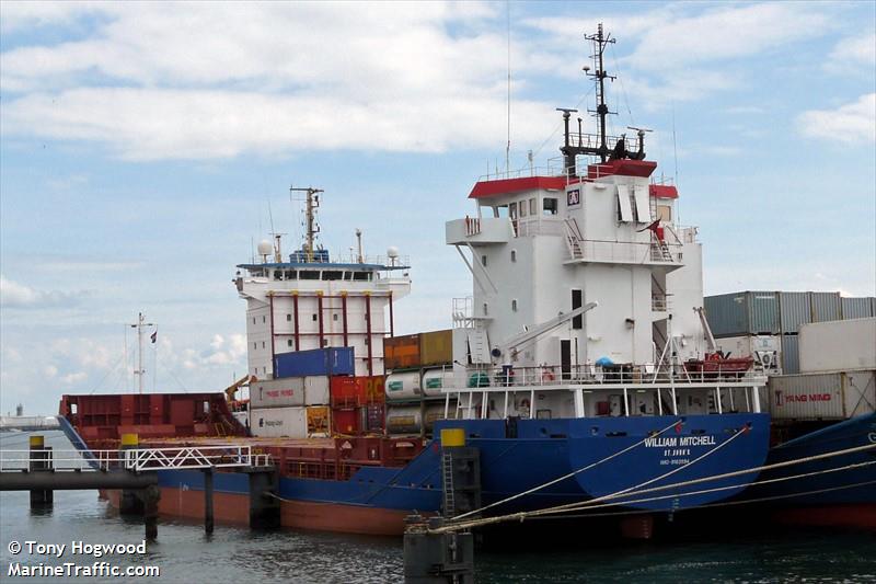 al hussein (Container Ship) - IMO 9163594, MMSI 671152100, Call Sign 5VHH8 under the flag of Togolese Rep