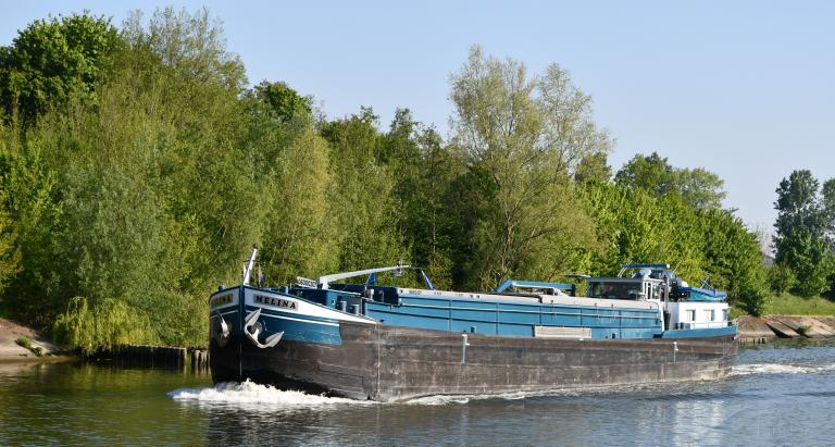 melina (Cargo ship) - IMO , MMSI 205294790, Call Sign OT2947 under the flag of Belgium