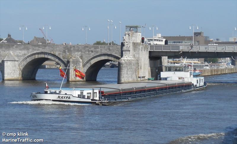 raypa (Cargo ship) - IMO , MMSI 205470990, Call Sign OT4709 under the flag of Belgium