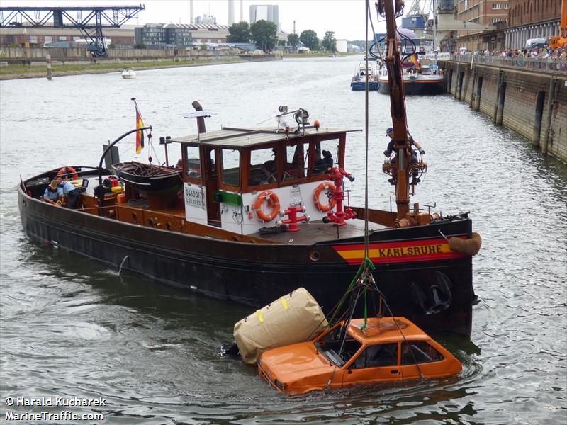 karlsruhe schlepper (Other type) - IMO , MMSI 211670230, Call Sign DC7071 under the flag of Germany