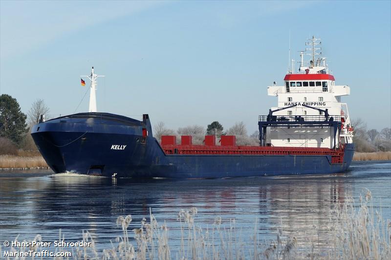 kelly (General Cargo Ship) - IMO 9255622, MMSI 215114000, Call Sign 9HA4962 under the flag of Malta