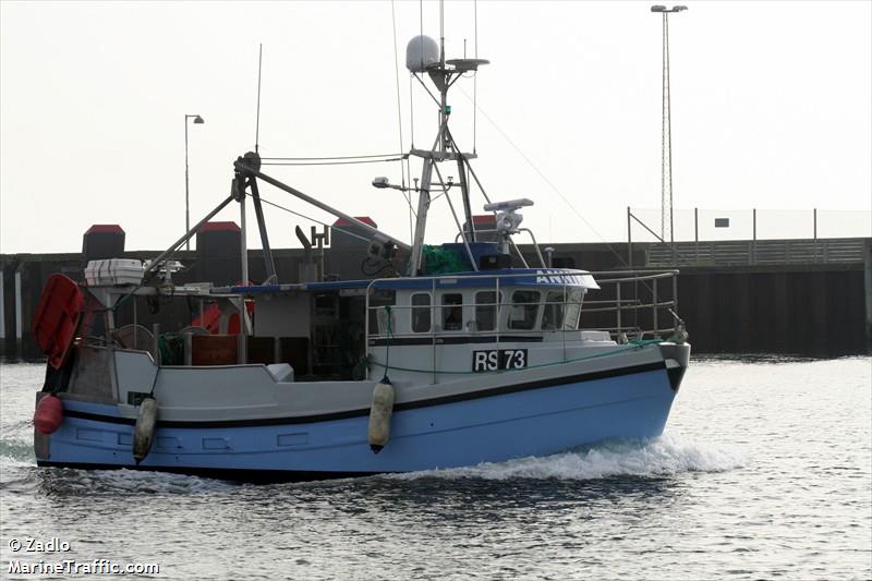 hg 300 sarah cecilie (Fishing vessel) - IMO , MMSI 219002023, Call Sign OU8520 under the flag of Denmark
