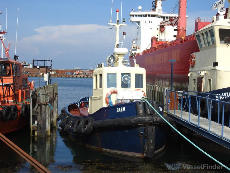 garm (Towing vessel) - IMO , MMSI 219005787, Call Sign XP3136 under the flag of Denmark