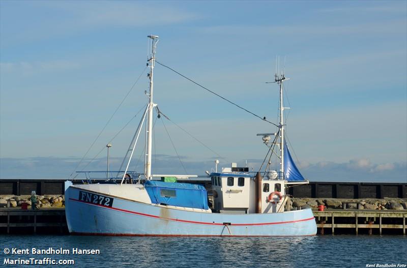 fn 272 tina malene (Fishing vessel) - IMO , MMSI 219006113 under the flag of Denmark