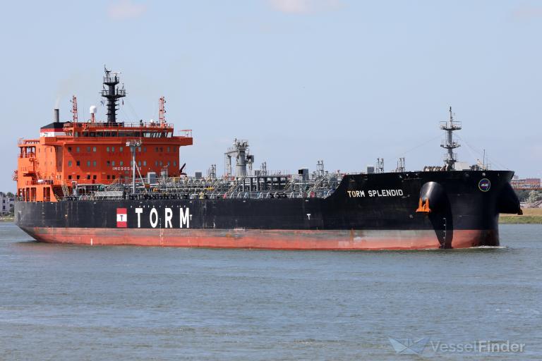 torm splendid (Chemical/Oil Products Tanker) - IMO 9854791, MMSI 219303000, Call Sign OYCR2 under the flag of Denmark