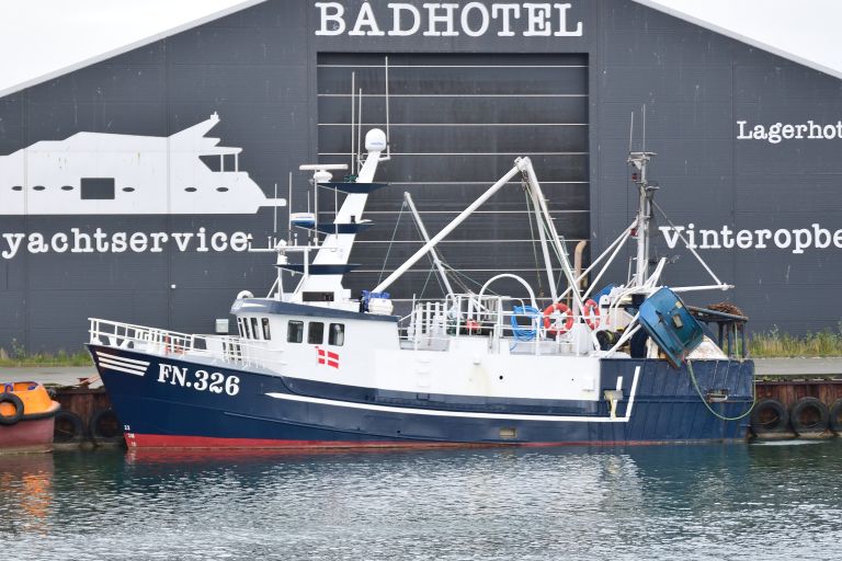 fn 326 k larsen (Fishing vessel) - IMO , MMSI 220278000, Call Sign XP 4471 under the flag of Denmark