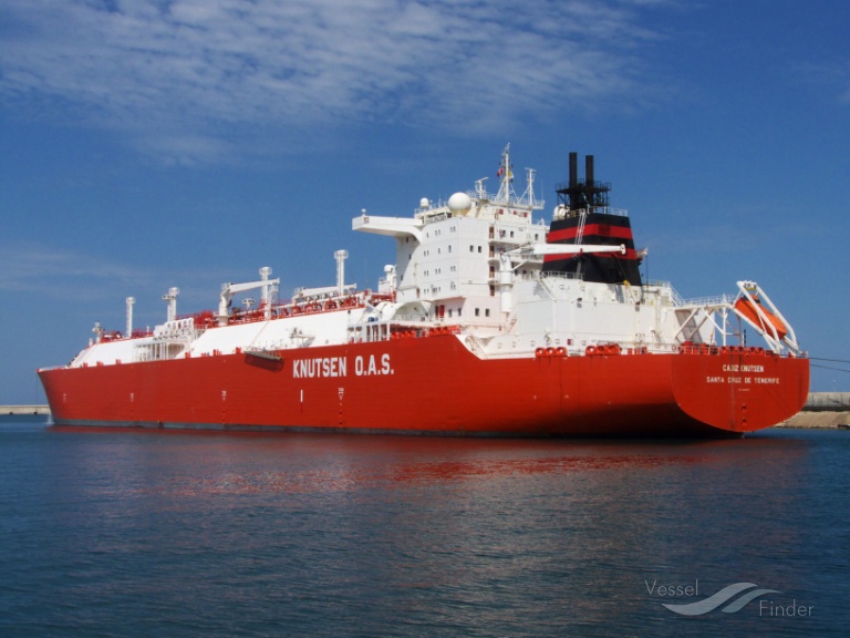 cadiz knutsen (LNG Tanker) - IMO 9246578, MMSI 224263000, Call Sign ECDQ under the flag of Spain
