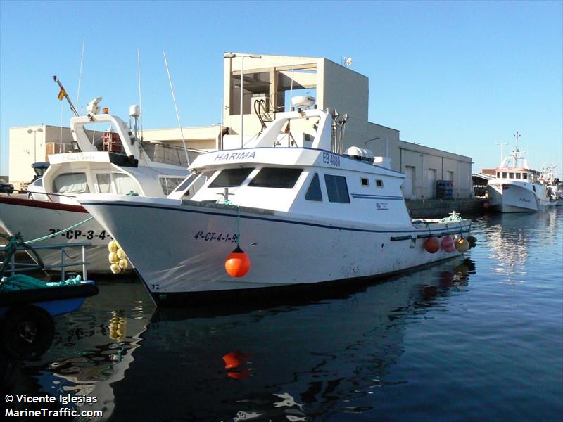 harima (Fishing vessel) - IMO , MMSI 224282870 under the flag of Spain