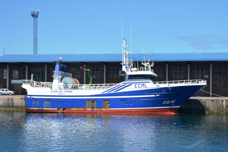 playa do torno (Fishing Vessel) - IMO 9431408, MMSI 224514000, Call Sign ECML under the flag of Spain