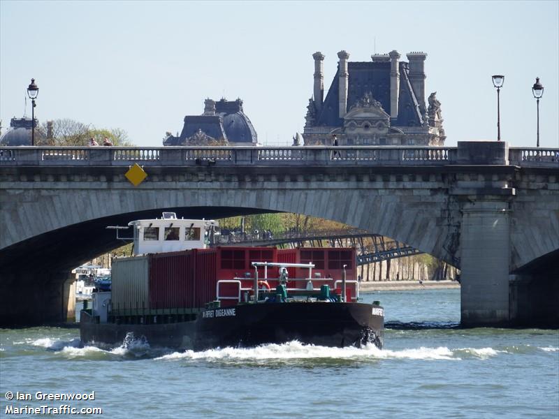 marfret digeanne (Cargo ship) - IMO , MMSI 226003770, Call Sign FM2338 under the flag of France