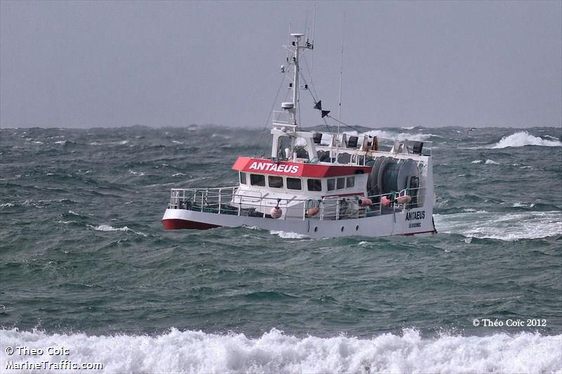 fv antaeus (Fishing vessel) - IMO , MMSI 227941000, Call Sign FGCB under the flag of France