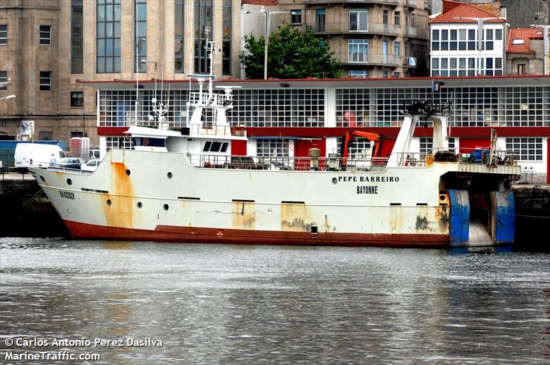 fv pepe barreiro (Fishing Vessel) - IMO 9282637, MMSI 228043800, Call Sign FIJO under the flag of France