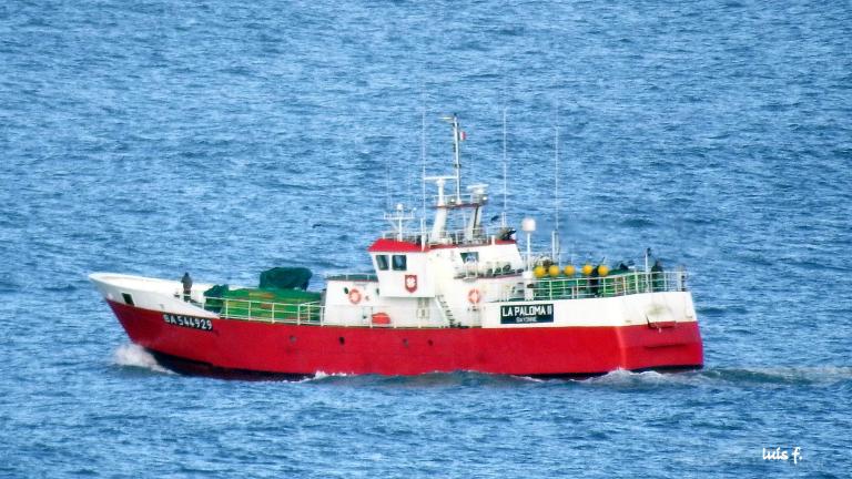 fv lapaloma ii (Fishing Vessel) - IMO 8016823, MMSI 228104000, Call Sign FPSS under the flag of France