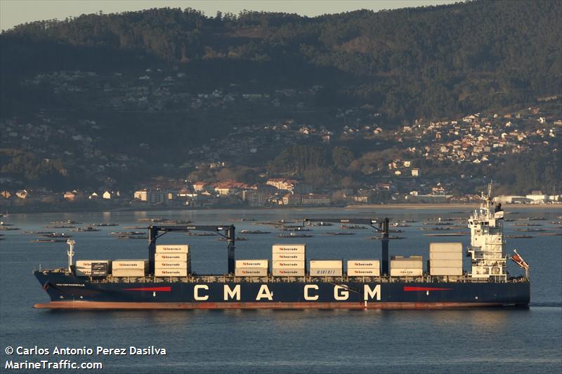 cma cgm marseille (Container Ship) - IMO 9709207, MMSI 228369600, Call Sign FLVQ under the flag of France