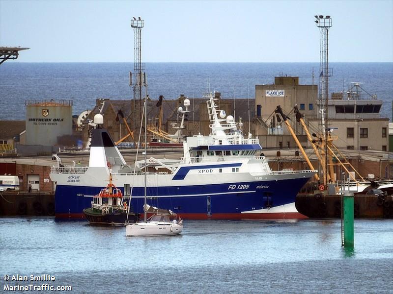 rokur (Fishing Vessel) - IMO 9219721, MMSI 231081000, Call Sign XPQD under the flag of Faeroe Islands