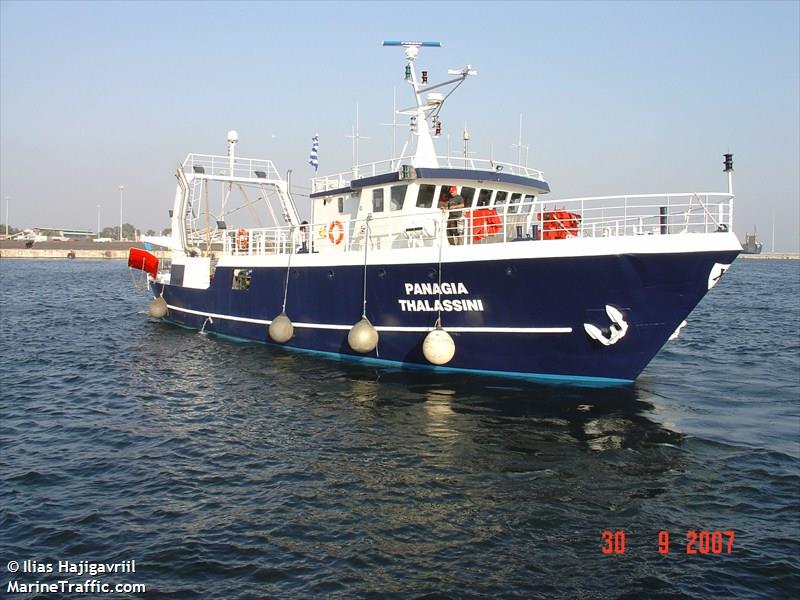 panagia thalassini (Fishing Vessel) - IMO 8688913, MMSI 237029000, Call Sign SX5703 under the flag of Greece