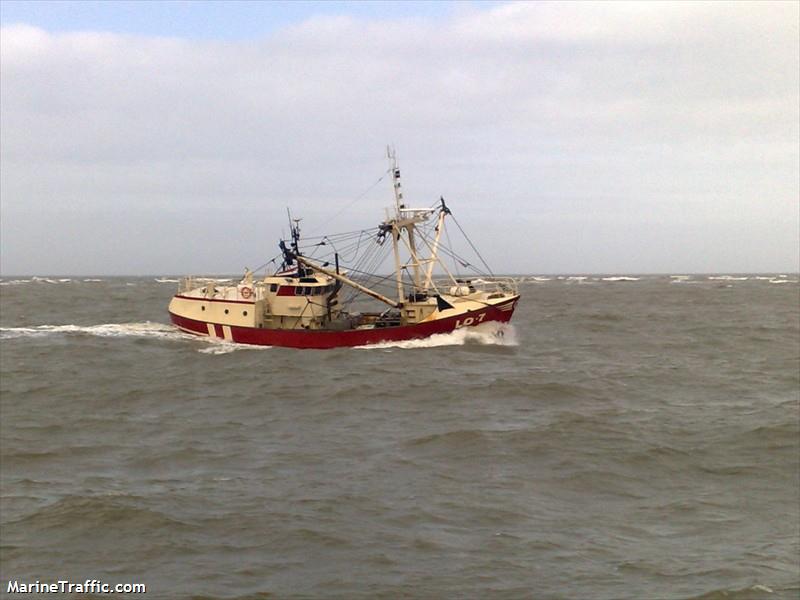 lo7 zwerver (Fishing vessel) - IMO , MMSI 244175000, Call Sign PBBD under the flag of Netherlands