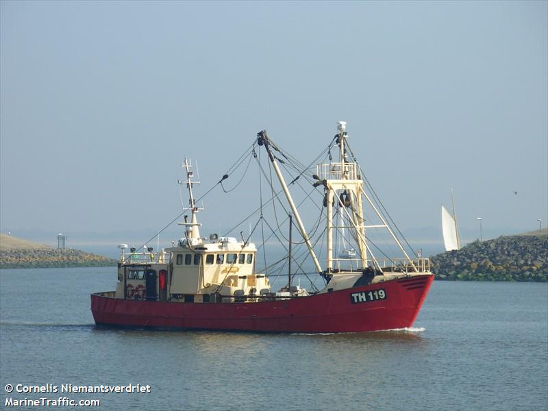 th119 deo volente (Fishing vessel) - IMO , MMSI 244620254, Call Sign PBBQ under the flag of Netherlands