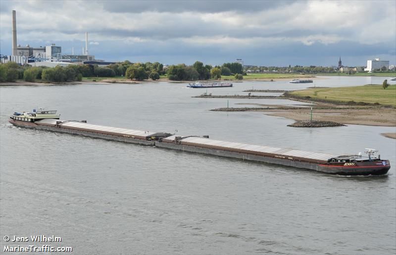 jenny (Cargo ship) - IMO , MMSI 244700031, Call Sign PG2348 under the flag of Netherlands