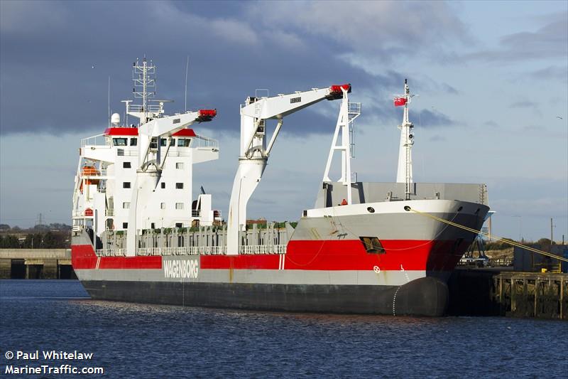 ijsselborg (General Cargo Ship) - IMO 9456745, MMSI 244707000, Call Sign PBTT under the flag of Netherlands