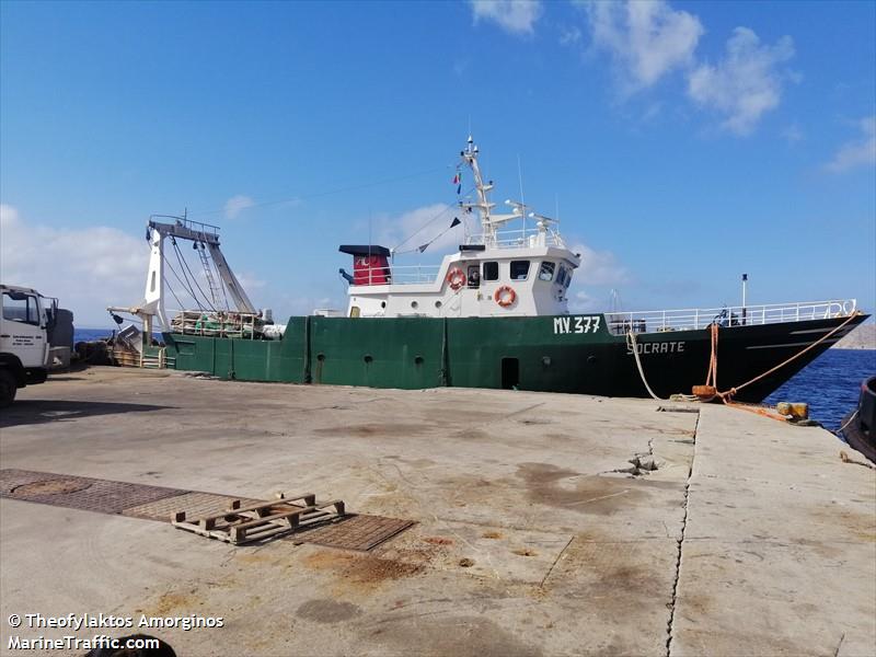 socrate (Fishing Vessel) - IMO 8688420, MMSI 247058200, Call Sign IZGV under the flag of Italy