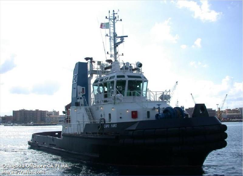 capo faro (Tug) - IMO 9275127, MMSI 247087100, Call Sign IZRZ under the flag of Italy