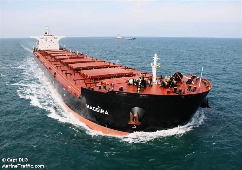 madeira (Bulk Carrier) - IMO 9355161, MMSI 256668000, Call Sign 9HAA9 under the flag of Malta