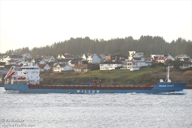 wilson stadt (General Cargo Ship) - IMO 8918485, MMSI 257683000, Call Sign LALM8 under the flag of Norway