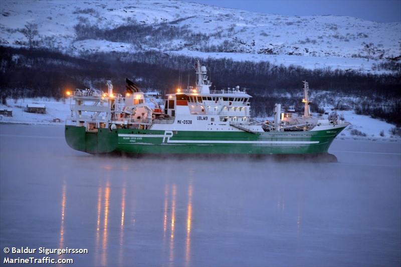 mekhanik s. agapov (Fish Factory Ship) - IMO 9591296, MMSI 273377320, Call Sign UBLM9 under the flag of Russia