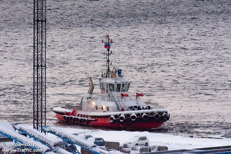 njord (Tug) - IMO 9684823, MMSI 273386440, Call Sign UBG06 under the flag of Russia