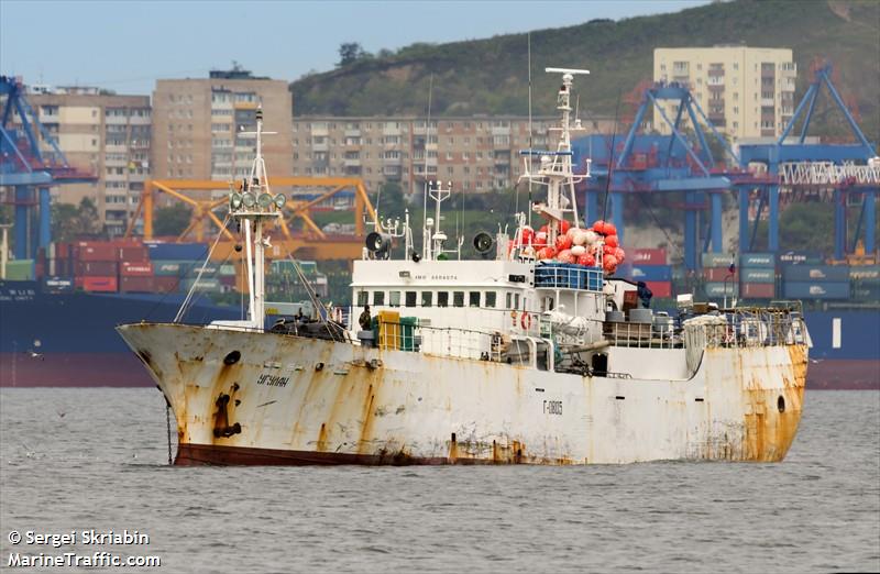 ugulan (Fishing Vessel) - IMO 8804074, MMSI 273431690, Call Sign UDFE under the flag of Russia