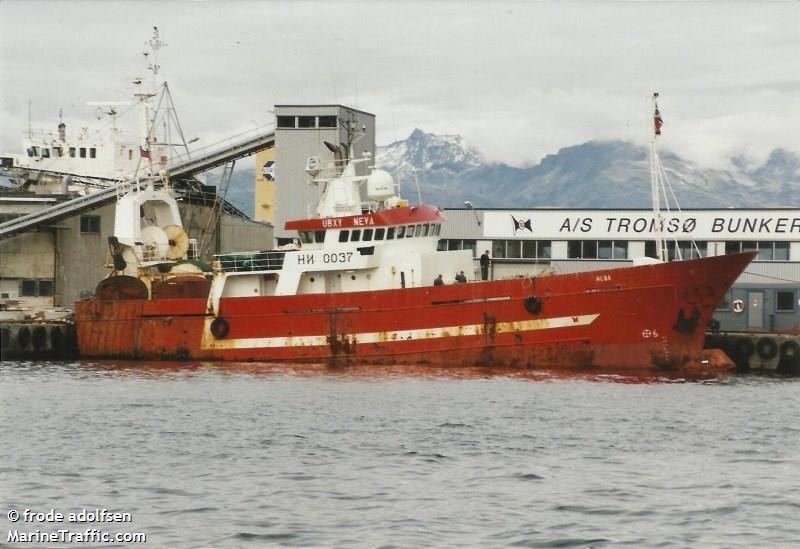 neva (Fishing Vessel) - IMO 8811388, MMSI 273457950, Call Sign UBXY under the flag of Russia