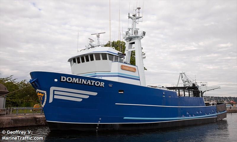 dominator (Fishing Vessel) - IMO 7940467, MMSI 303429000, Call Sign WBZ4106 under the flag of Alaska
