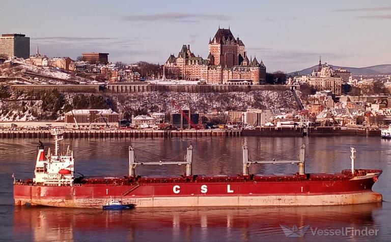 ferbec (Bulk Carrier) - IMO 9259848, MMSI 316014340, Call Sign CFEU under the flag of Canada