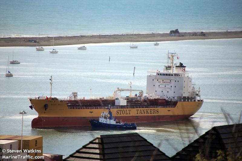 stolt yuri (Chemical/Oil Products Tanker) - IMO 9750218, MMSI 319105200, Call Sign ZGGC2 under the flag of Cayman Islands